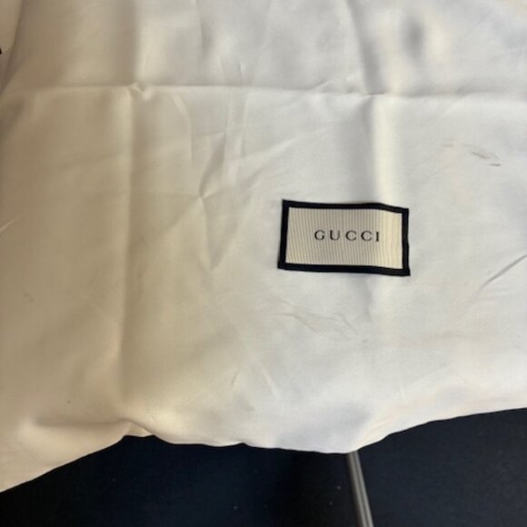 Gucci New GG Zumi Logo Horsebit Grain Leather Top Handle Purse/Whit Shoulder Bag - Picture 10 of 10